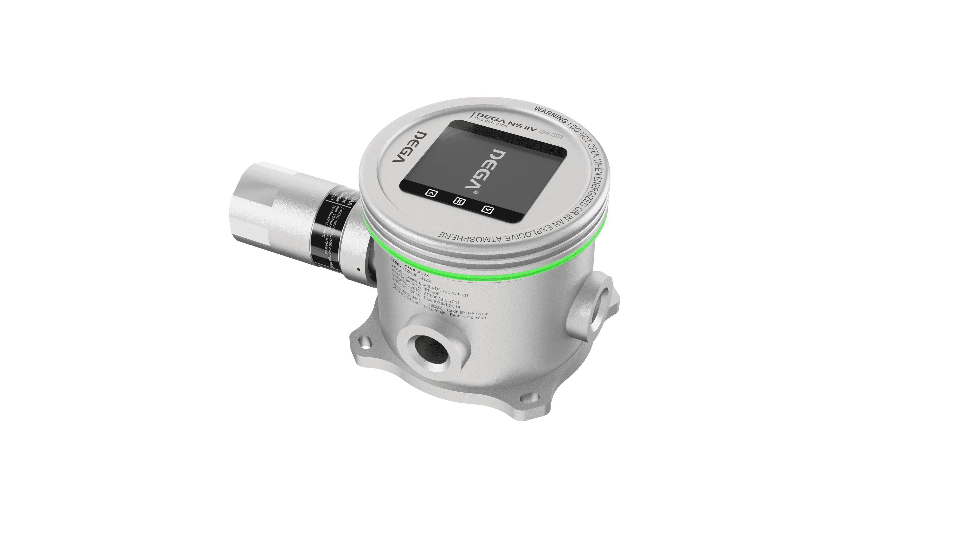 DEGA NS iIV INOX LCD - Zobrazení produktu 2